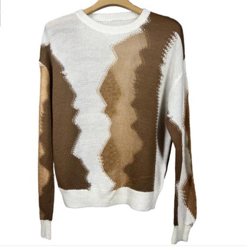 Uld mohair mode pullover sweater